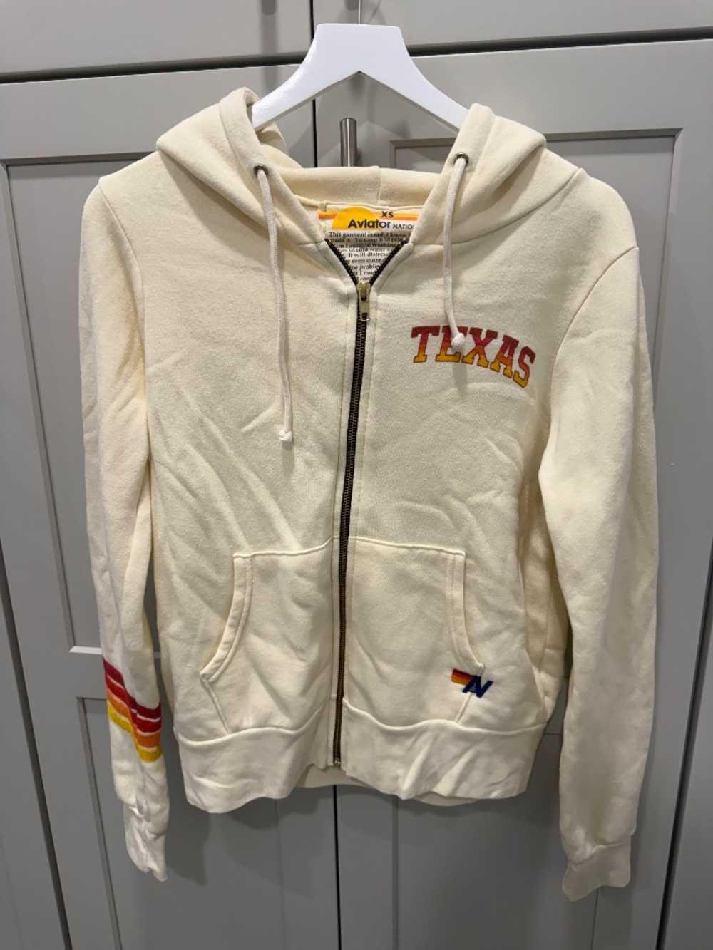 Aviator Nation UT Austin Longhorns Sweatshirt, Size XS